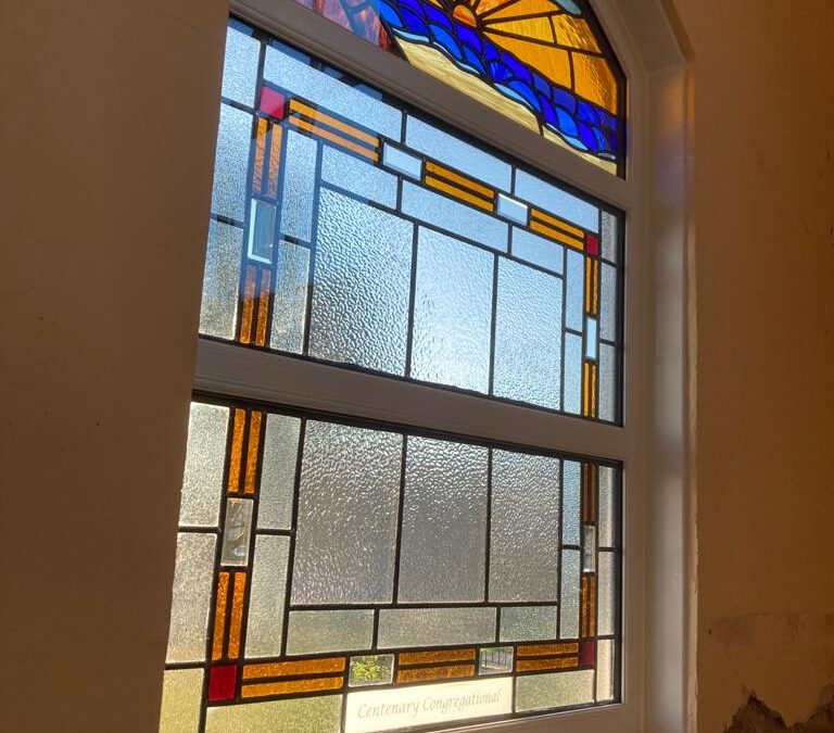Stained Glass Arched Window – Preston